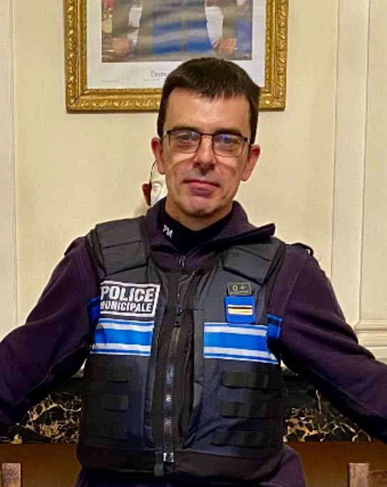 Photo d'un policier municipal