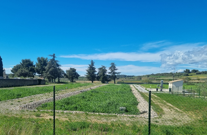 Photo de la station d'épuration