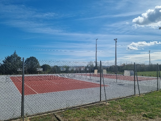 Photo des cours de tennis