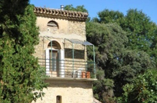 Photo d'un balcon d'une maison