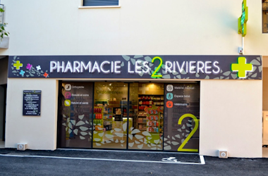 Photo de la devanture de la pharmacie les 2 rivieres